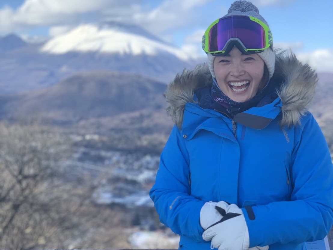 清澤恵美子さん(アルペンスキー)