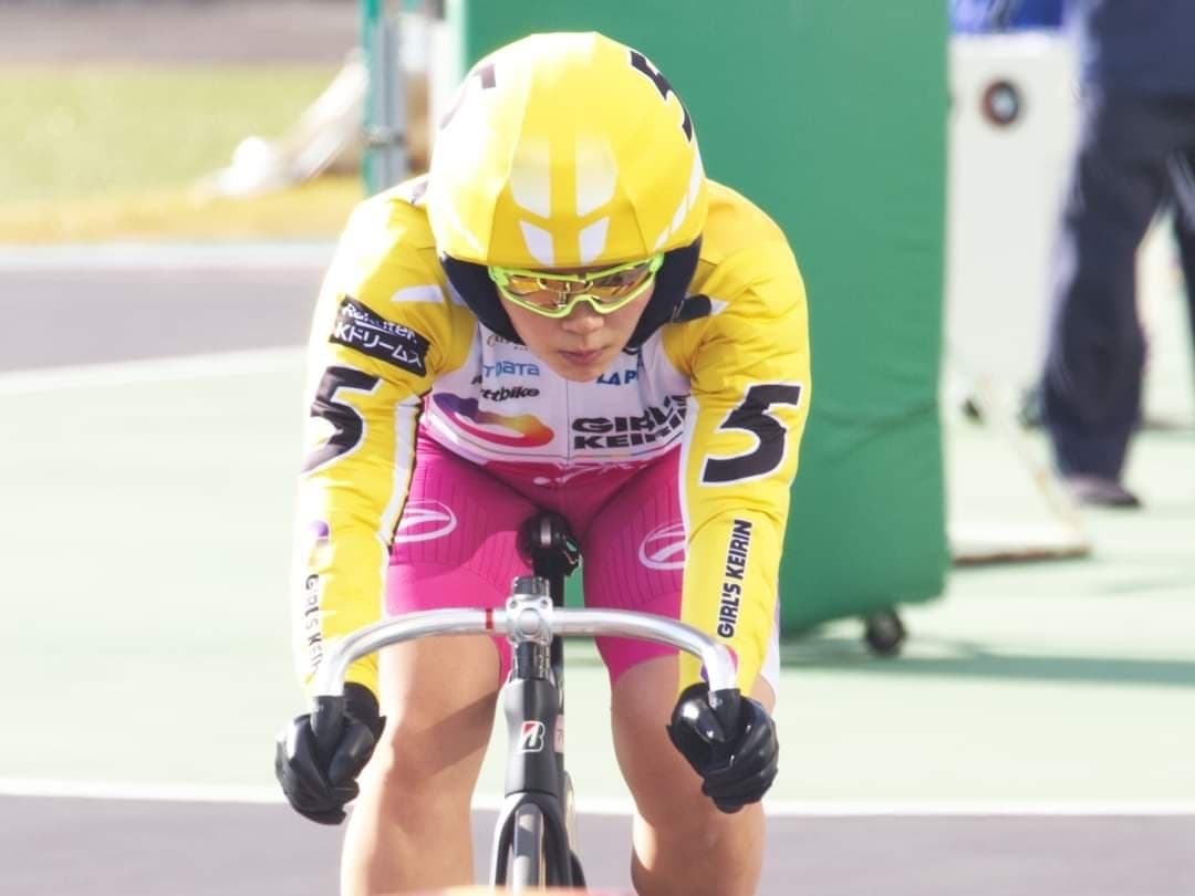 梅川風子選手（自転車短距離トラック）